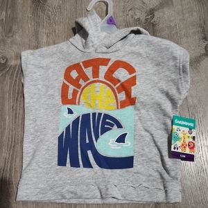 Garanimals Gray Catch The Wave Short Sleeve Hoodie